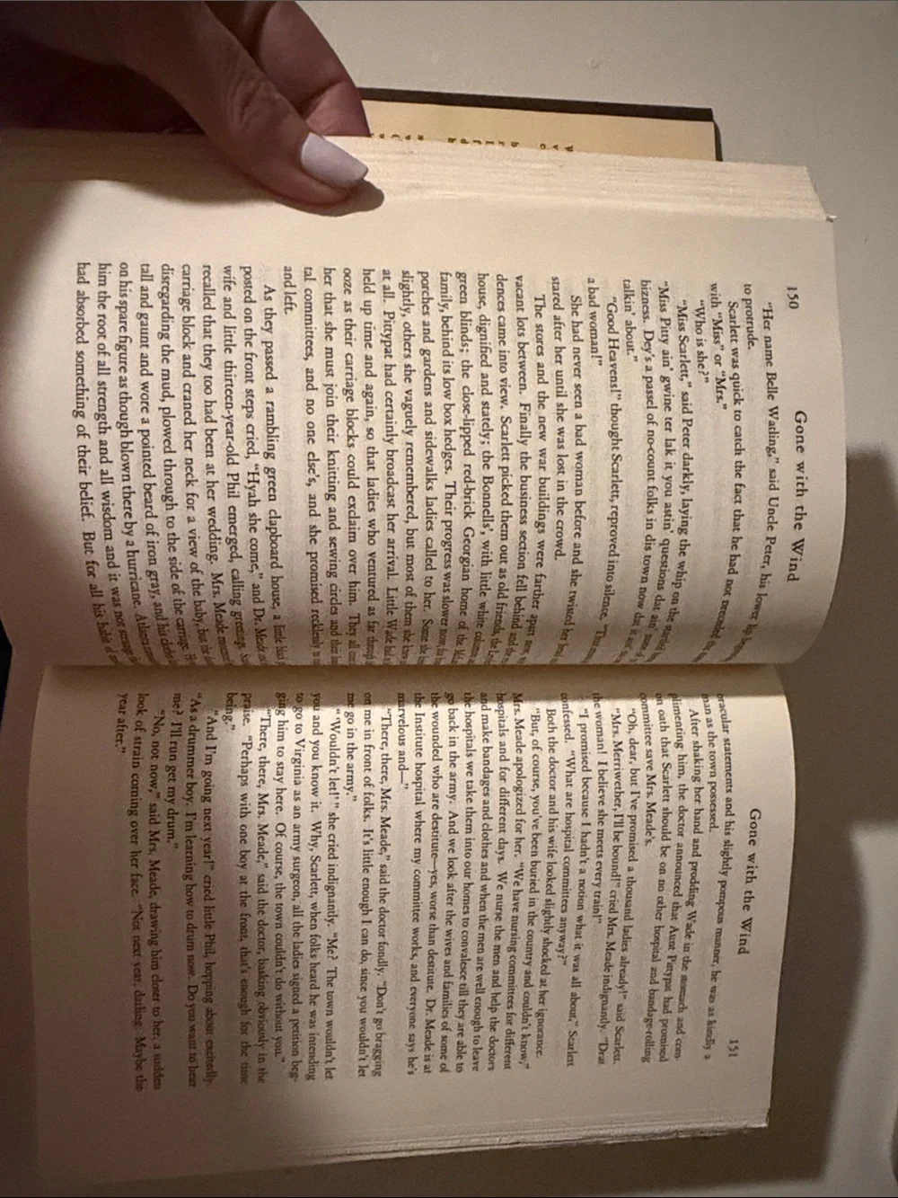 Gone With the Wind - Vintage Hardcover book with dust jacket